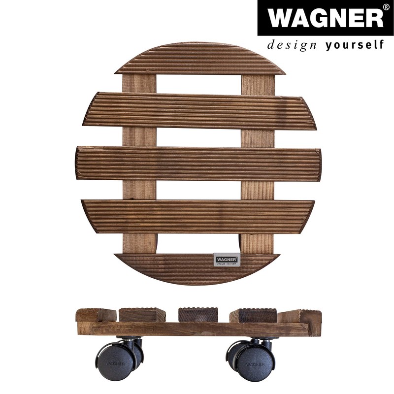 Wagner Palisande Country 20018301 Multi-Purpose Trolley Round