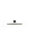 Ballarini Salento Glass Cover with Valve, Transparent, Diameter 16 cm