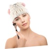IWOWHERO Animal Embroidered Hair Drying Cap for Women Super Absorbent