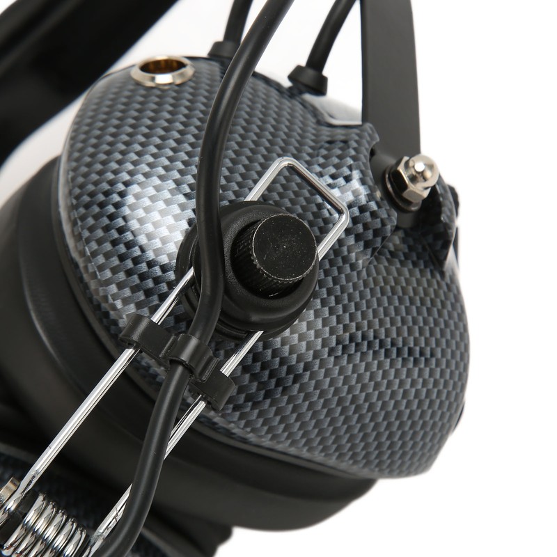 Aviation Headset Professional 5 Pin Connector K Head Noise Reduction