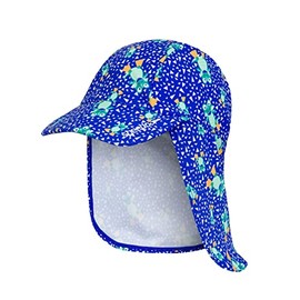 Speedo Boys Infant Male Corey Croc Sun Protection Hat Sun Hat, Blue/Emerald/Mango/Aqua Mint/White, M