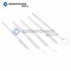 ODM 1 Set Dental Pick & Mirror Tool Sculpture Instrument