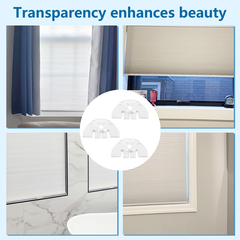 Three Pack Cordless Honeycomb Shade Lift Handles (Early Smaller Style)