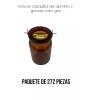 HPLC Química Frasco Tipo Antibiótico 5ml Boca 20mm 272pz Ámbar