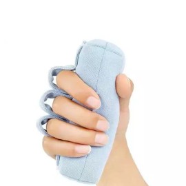 운동 용품 경직예방 손가락 요양원 손재활 쿠션 복지원 훈련 재활 도구 스트레칭 손운동 드러운 보조기 Finger Rehabilitation exercising Cushion for Arthritis Stiffness Prevention Physical Therapy Training Equipment Stretching Hand Exerciser Helper [Blue, 1 piece]