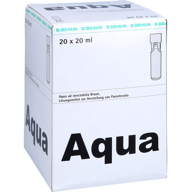 Aqua Ad Injectabilia Miniplasco Connect Inj.-Lsg., 20 x 20 ml