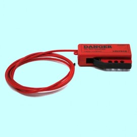 Compact Adjustable Cable Lock Lockout Device