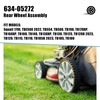 Sutmorly 7 inch Front Wheel Assembly for Most Walk-Behind Mowers,
