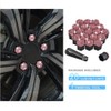 Blueshyhall 21mm Wheel Lug Nut Cover Bolt Caps with Removal