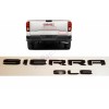 GMC 2PC Set GLOSS BLACK 2019+ GMC SIERRA SLE LETTER