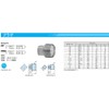 キッツ ステンレス鋼製ねじ込み管継手 [SUS316] “プラグ " KITZ-PPM 1/4B [8A]