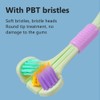 Pack of 2 3 4 Three Sided Toothbrushes Soft Bristle