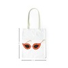 Le Jardin du Lin Bedruckte Einkaufstasche, Tasche, Faltbar, Stofftasche mit