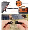 KarlKers Solar Panel Adapter, DC7909 Female to DC5525 Male Connector,