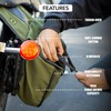 Nomad USA Quick-Easy Universal Fit Throw Over Motorcycle Canvas Biker