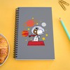 CafePress Space Snoopy Spiral Bound Journal Notebook, Personal Diary, Lined
