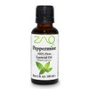 ZAQ Peppermint 100% Pure Aromatherapy Essential Oil, 1 Fl Oz