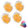 4 Pcs Beeswax for Thread, Yellow Beeswax Thread Conditioner (5