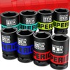 Aiourx 8 Piece 3/4" Drive Impact Socket Set, 1" to