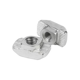 AXK 96pcs T nut Set M3 M4 M5 M6 M8 T-slot Nut Kit Hammer Head Sliding t-nut for 2020 3030 4040 Aluminum Profile Fasteners