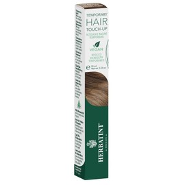 Herbatint Temporary Hair Touch-Up Castaño Claro - Crecimiento de cabello instantáneo, cabello gris, 93% ingredientes de origen natural