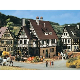 Vollmer N 7730 Half-Timbered Shed