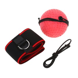 VGEBY1 Boxing Head Ball, Punch Speed Headband Ball Rubber Focus Punching Ball with Headband, String