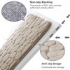 YIHOUSE Memory Foam Bath Mat Cobblestone Bathroom Rug Non Slip
