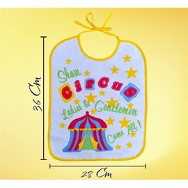 Ellepi Elastic Nursery Bibs and Laces Cotton Waterproof, Baby Shoelaces