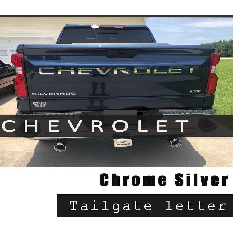 Tailgate Insert Letters -3D Raised Tailgate Letters Compatible with 2019-2022