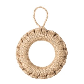 Garneck Handwoven Round Pot Mat Woven Placemat Table for Home Dining Multi-Function Pot Holder Kitchen Accessory Elegant Design