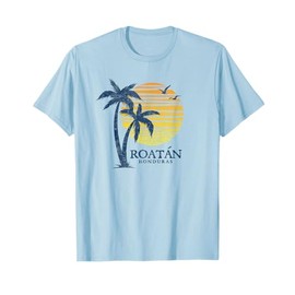 Vintage Roatan Honduras Retro Throwback Mens Womens Souvenir T-Shirt