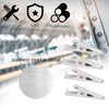 Spacesea 50 Pcs Metal Alligator Clip, Clip, Silver Tone Alligator