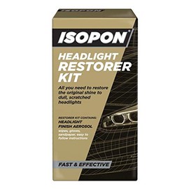 Headlight Restorer Kit - Isopon