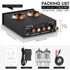 Vacuum Tube Phono Preamp, MM Turntable Preamplifier for Record Player/Home