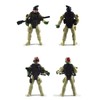 Dickly 6Pcs Action Figures Special Forces Army Men Figurines Collectible