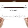 REQAG Pack of 15 Ponytails Hooks Elastic Band Hair Hooks