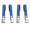 4Pcs Drywall Stilts Straps Flexible Nylon Aluminum Alloy Buckle Adjustable