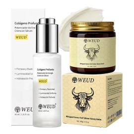 Kit Facial Nutritivo Weud Sérum Colágeno + Bálsamo Sebo Miel