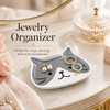 Cat-Shaped Spoon Rest, Ceramic Spoon Rest for Kitchen Counter Stove