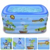 Inflatable Swimming Pool-TINKLE WELL Kiddie Pool 70" X 55" X