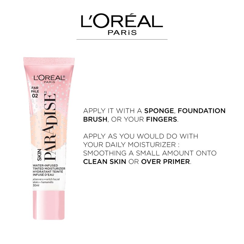 L'Oreal Paris Skin Paradise Water-infused Tinted Moisturizer with Broad Spectrum