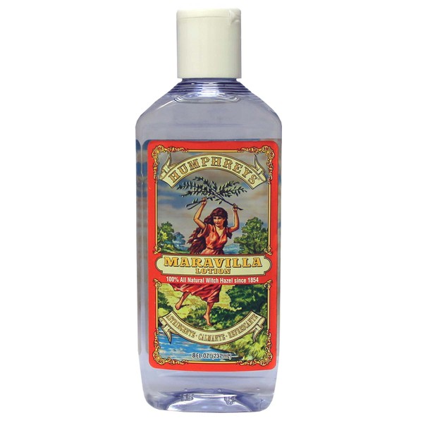 Humphreys Witch Hazel Astringent Lotion , Skin Softener, Soothes Redness and Irritation, 16 FL Oz, Bottle