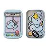 Solomon Shoji BT21 Minini Tin Case Sticker Set (12 Pieces)