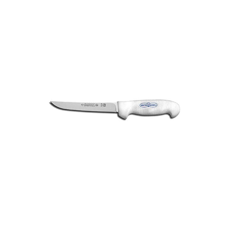 Dexter Russell SG136PCP SofGrip (24013) Boning Knife, 6", wide, DEXSTEEL