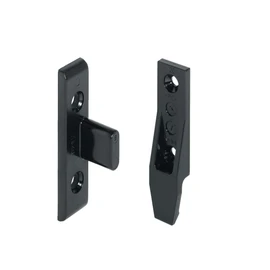 Keku Drop On/Hook On Push in Plinth Fasteners Fittings Press Fit Panel Clips x4