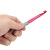 QANYEGN 5Pcs Crochet Hooks, Soft Handle Crochet Needle Set, Soft