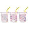 Skater (Skater) Straw Attached Tumbler 3-Piece Set 320ml Made in