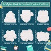 Flycalf Back to School Cookie Cutter Bag Teacher Appreciation 3.5"
