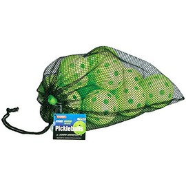 TOURNA Strike Indoor Pickleballs Lime Green 12 Pack